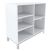 UNION & SCALE Essentials Laminate Bookcase, Five-Shelf, 36 x 15 x 31.6, White UN56978